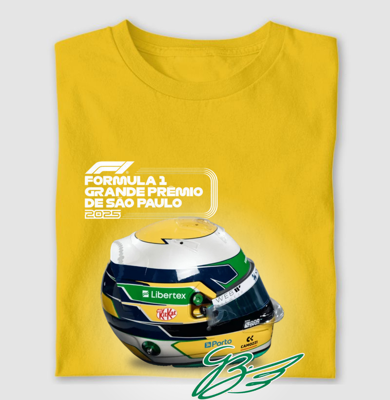 Bortoleto GP de São Paulo Torcida Verde e Amarelo