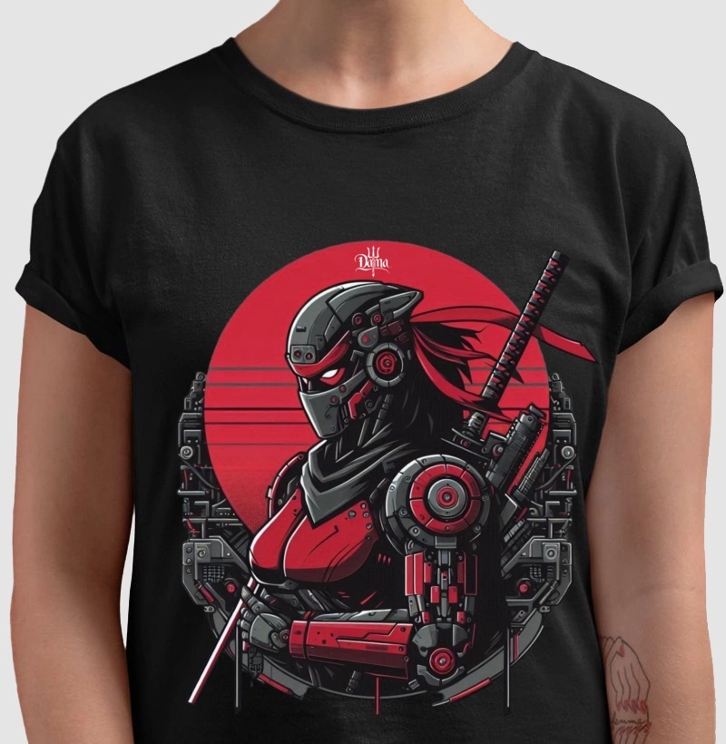Camiseta Mecha Kunoichi ll