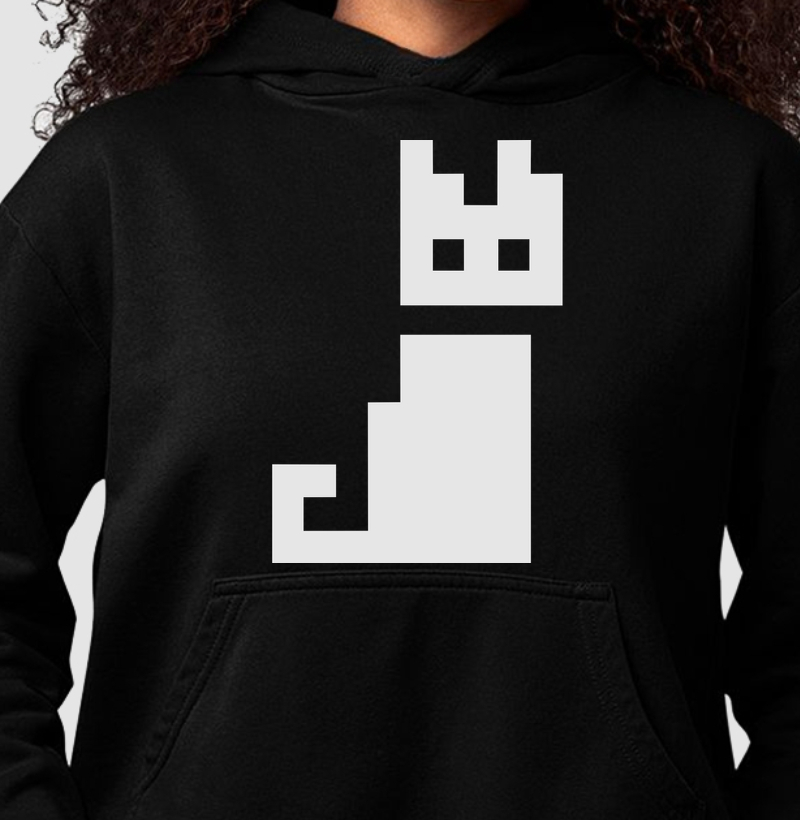 Pixel Cat – Think Tee