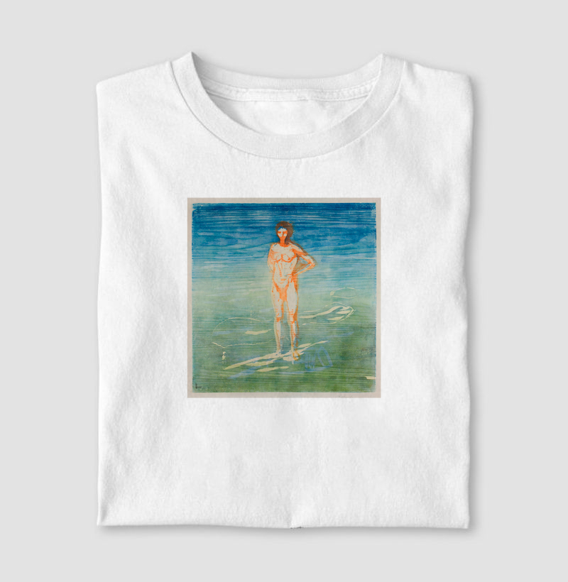 Man Bathing