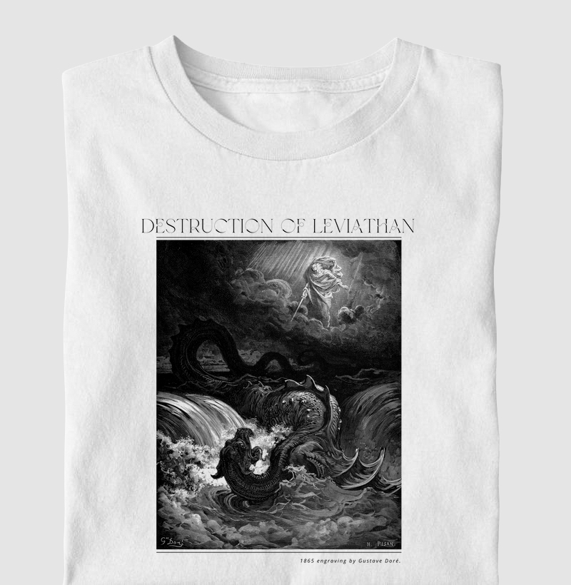 Destruction of Leviathan (1865) - Gustave Doré