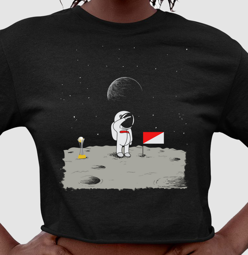 Cropped Astronauta Vermelho do Sul