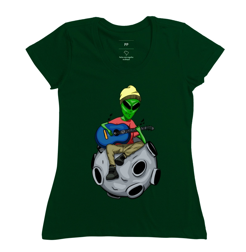 Camiseta Alien Violeiro