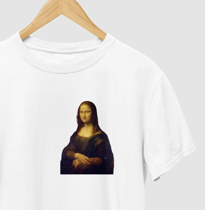 Camiseta de arte - Mona Lisa 2