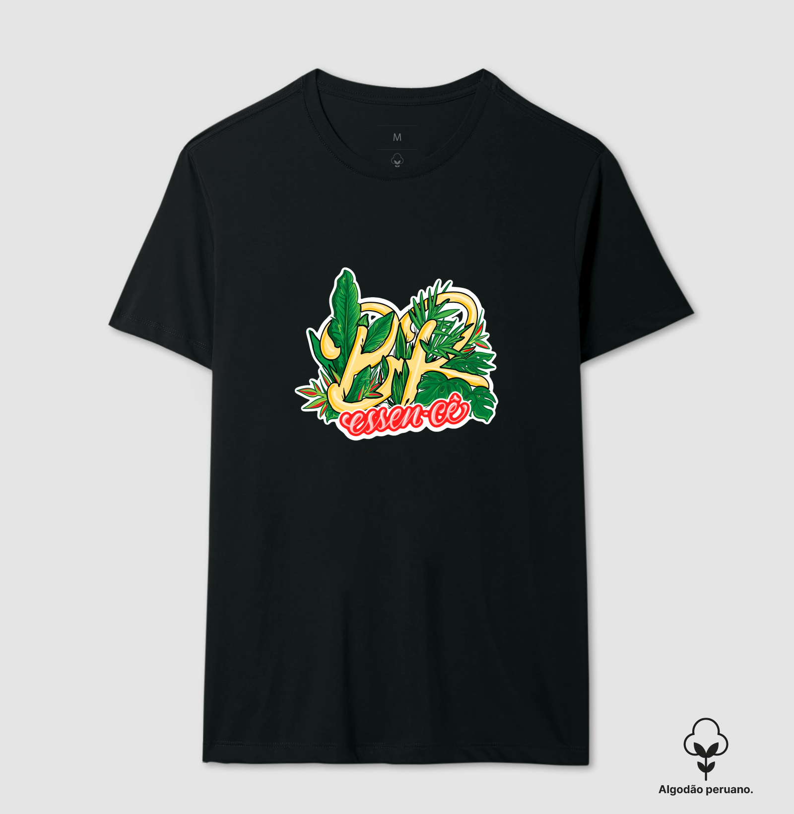 Camiseta algodão peruano coleção - ''Br essen-cê flora''