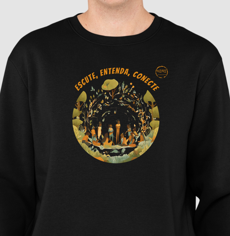 Moletom KIRI - Escute, Entenda, Conecte