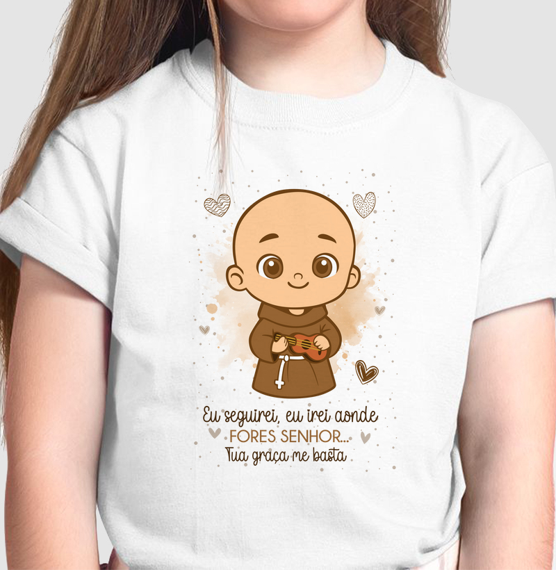 Camiseta Frei Gilson - Eu Seguirei
