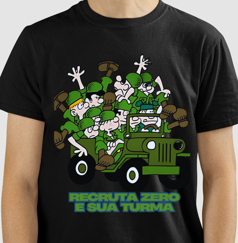 Camiseta Turma Do Zero