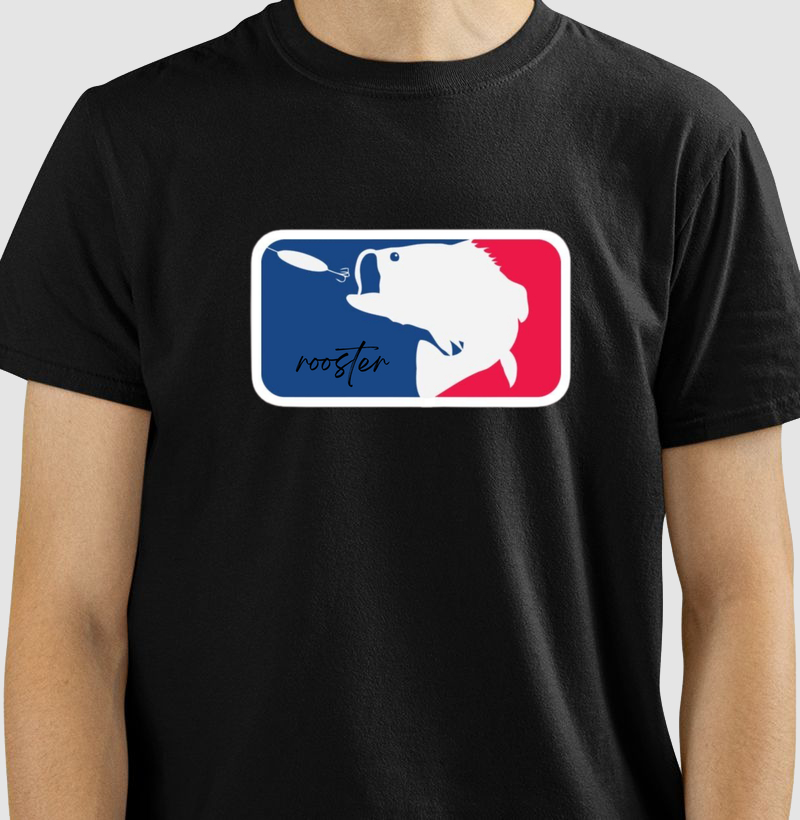 camiseta rooster peixe