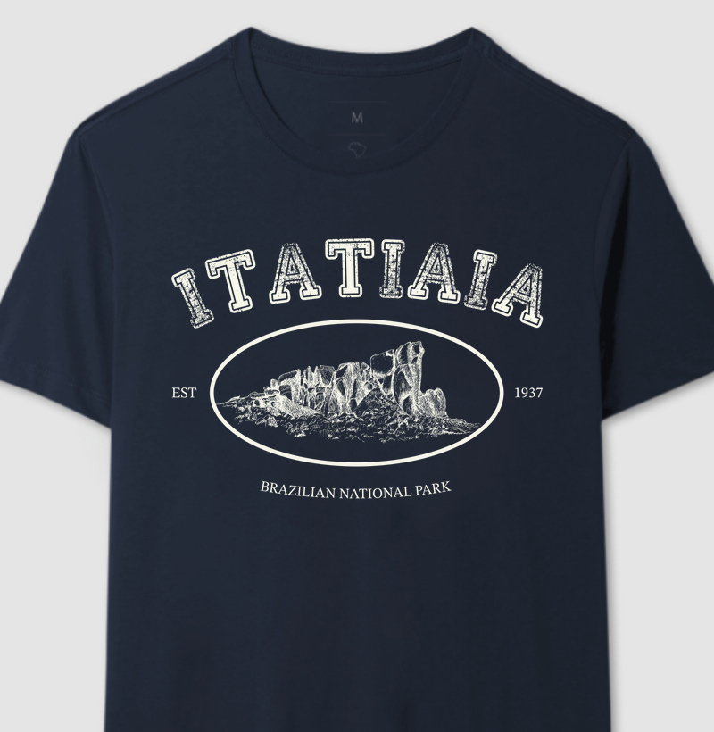 Camiseta Itatiaia - Brazilian National Park - Azul Marinho