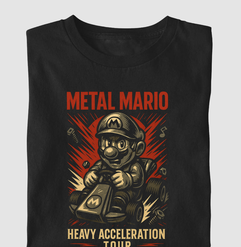 Metal Mario Heavy Acceleration Mario Kart Rock Collection