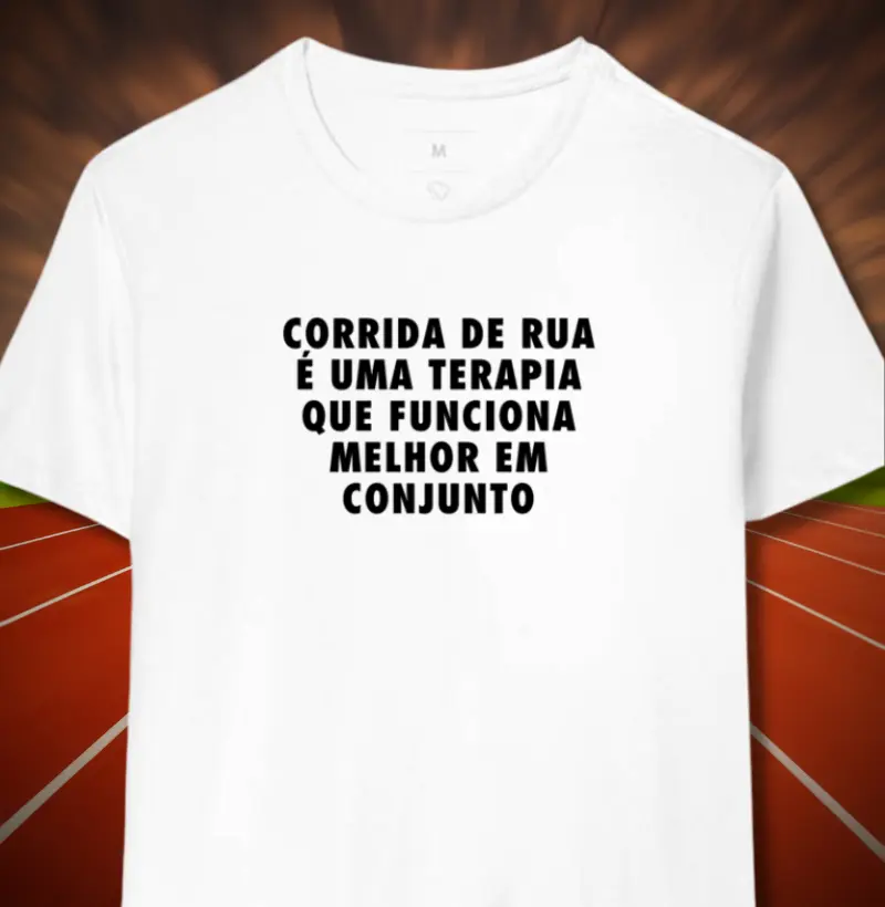 Corrida de rua é terapia