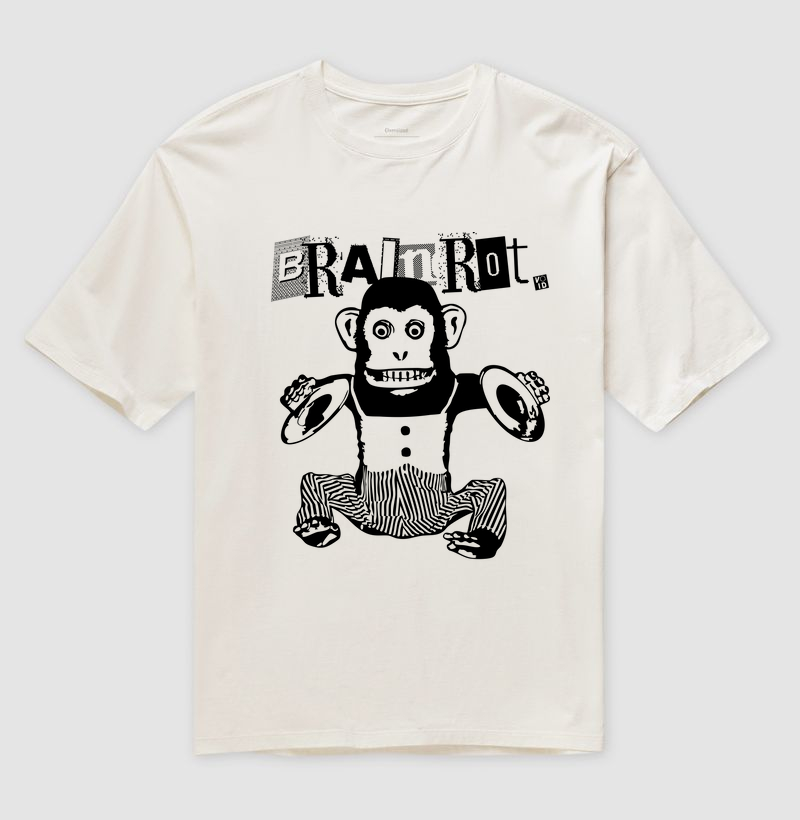 Brainrot - Camiseta Oversized