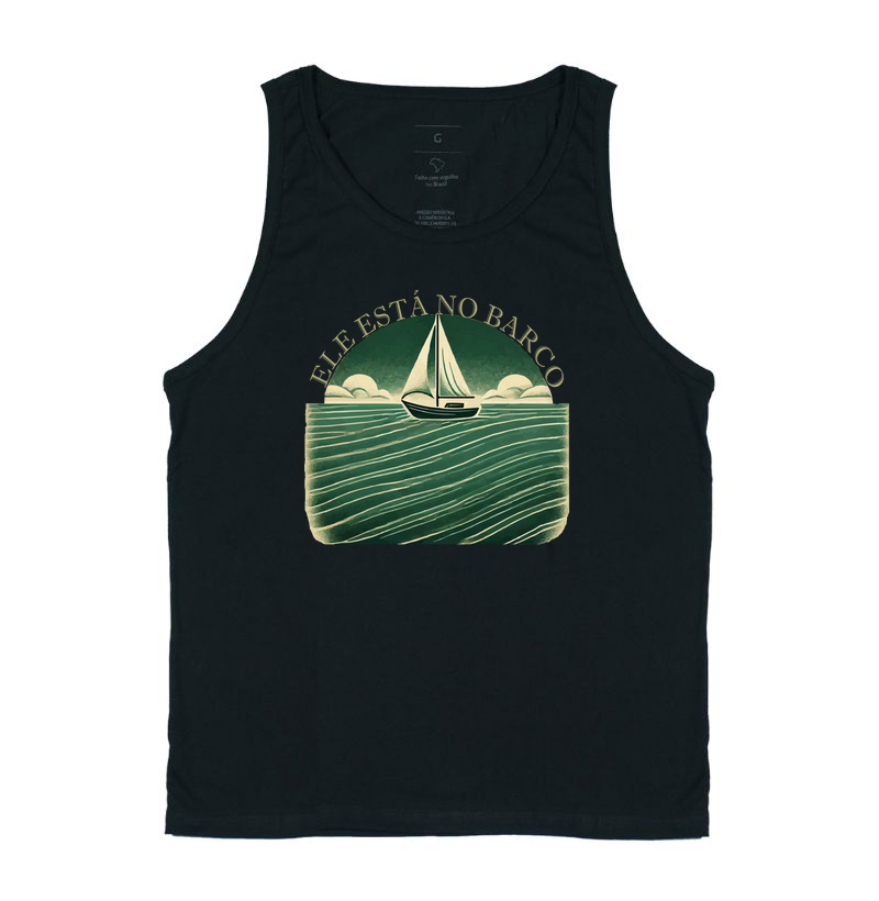 Ele está no barco! 🌊⚓