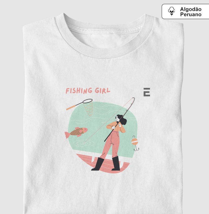 fishing girl