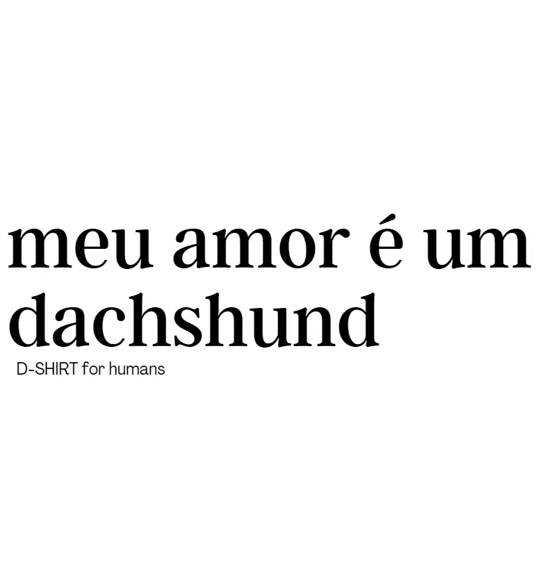 amor dachshund