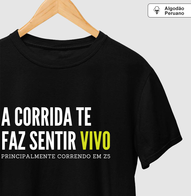 A corrida te faz sentir vivo