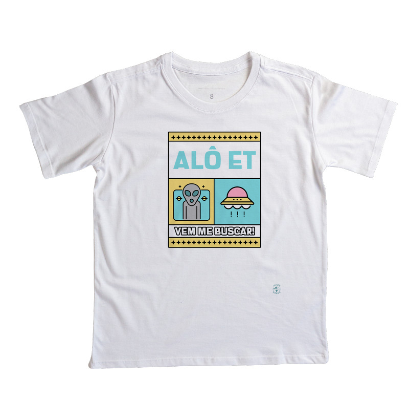Camiseta Infantil "ALÔ ET"