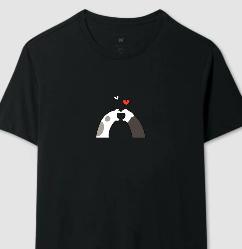 Camisa- Amor em Cada Patinha 🐾❤️
