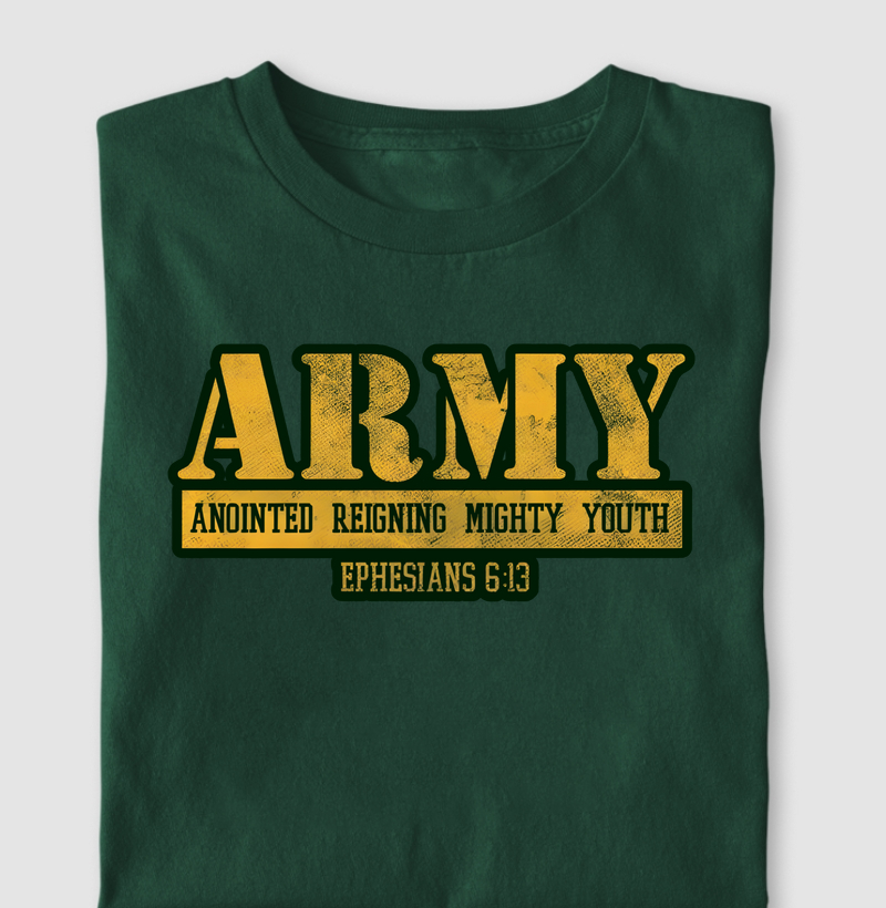 Couraça Reformada - 04 - ARMY - (UNGIDO, REINANTE, PODEROSO JOVEM)