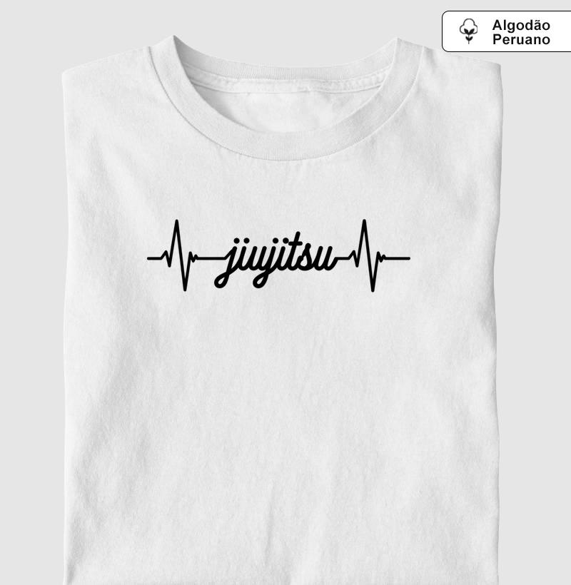 Camiseta Jiu-jitsu Cardio - Algodão peruano