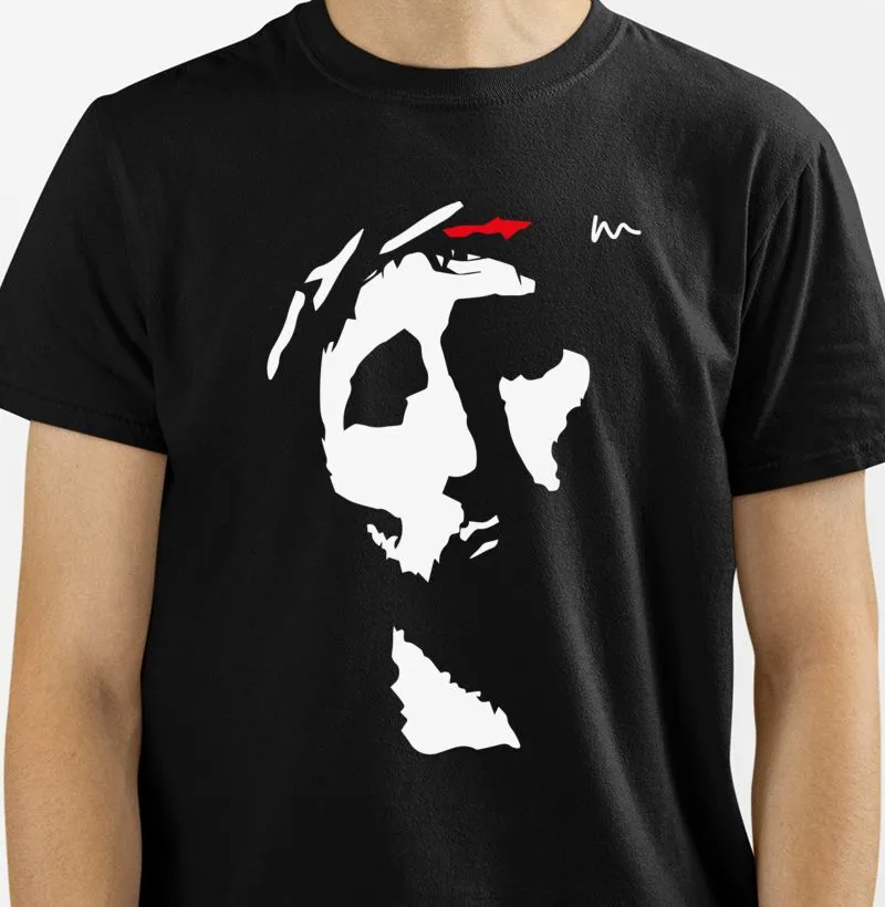 Camiseta e babylook Rosto de Cristo