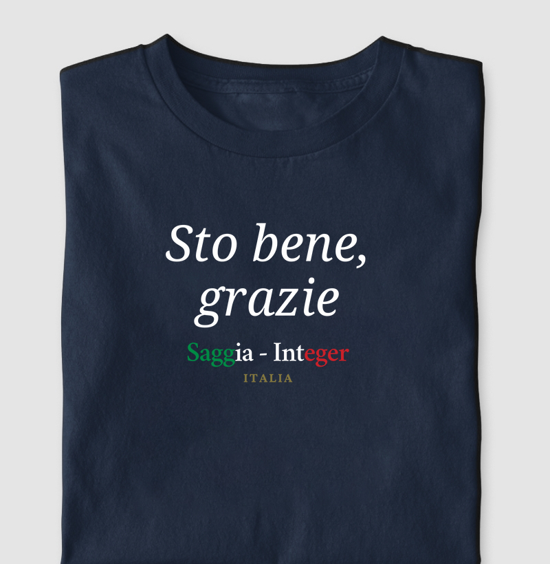 Camiseta Italia Love 0132 - Mann