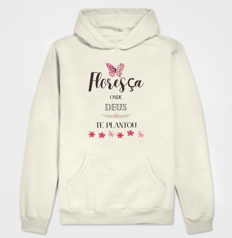 🌸 Camiseta Cristã - Floresça Onde Deus Te Plantou 🌸