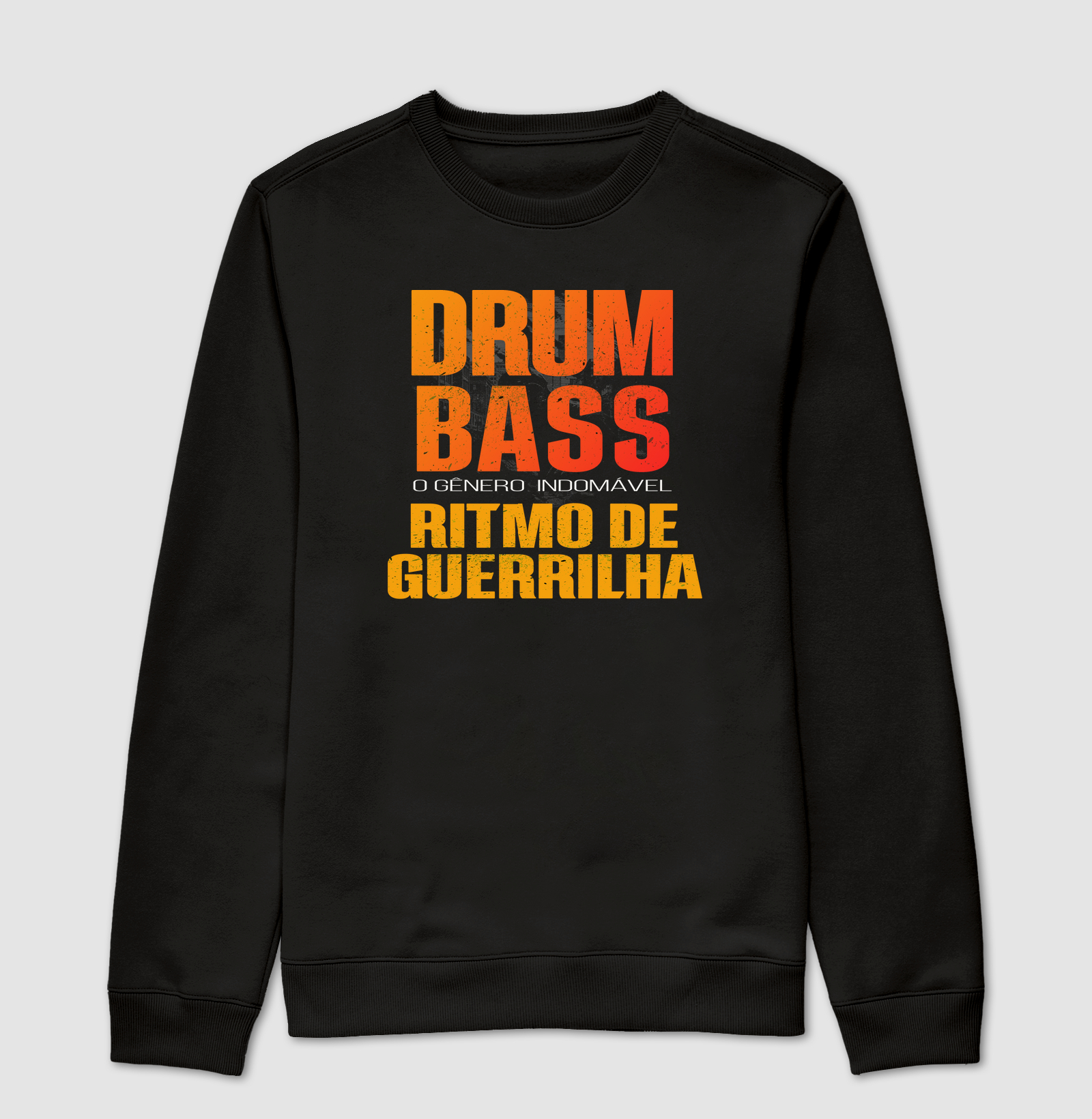 Camiseta Drum Bass Ritmo de Guerrilha