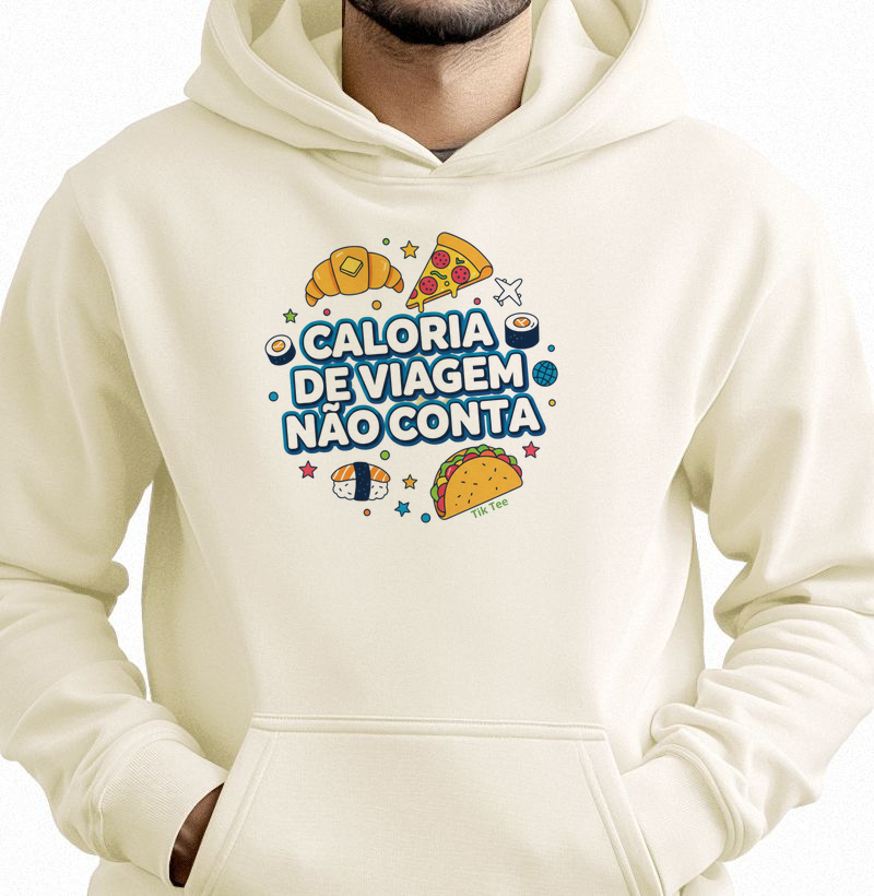 Caloria de viagem não conta