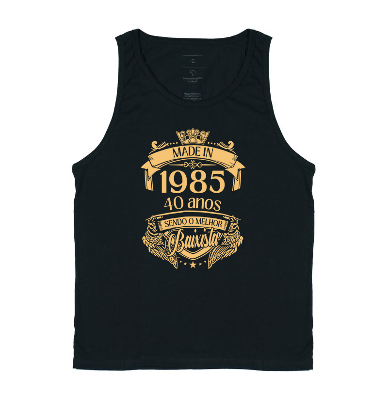 MADE IN 1985 - 40 ANOS SENDO O MELHOR BAIXISTA