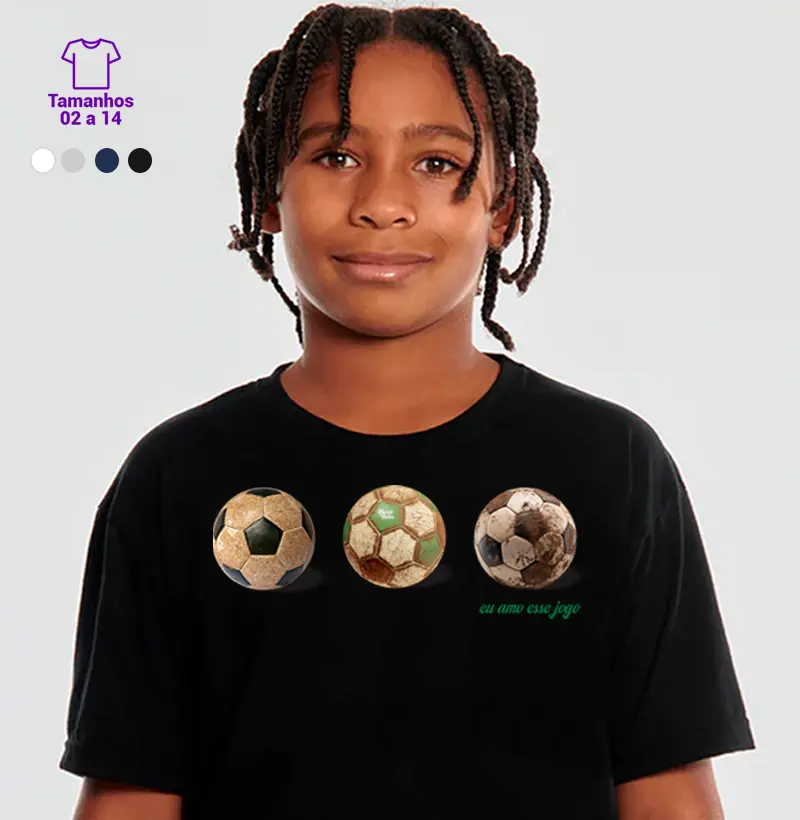 Camiseta 3 Bolas - Kids