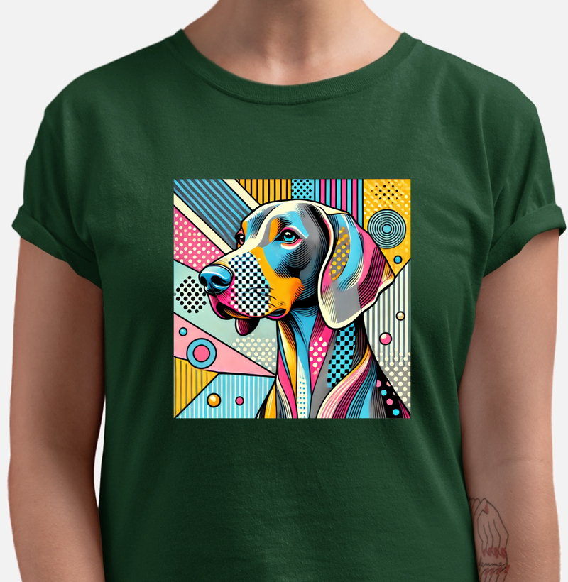 weimaraner - Pop Art 
