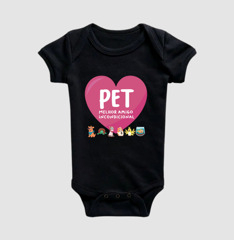 Body bebê Melhor Amigo