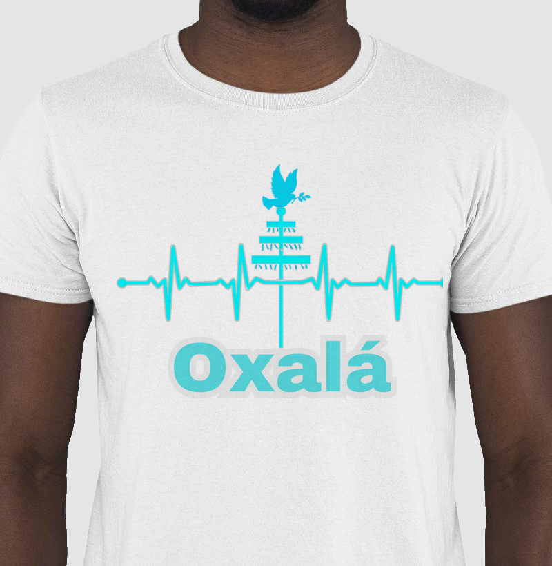 Camiseta Frequência de Oxalá 100% algodão