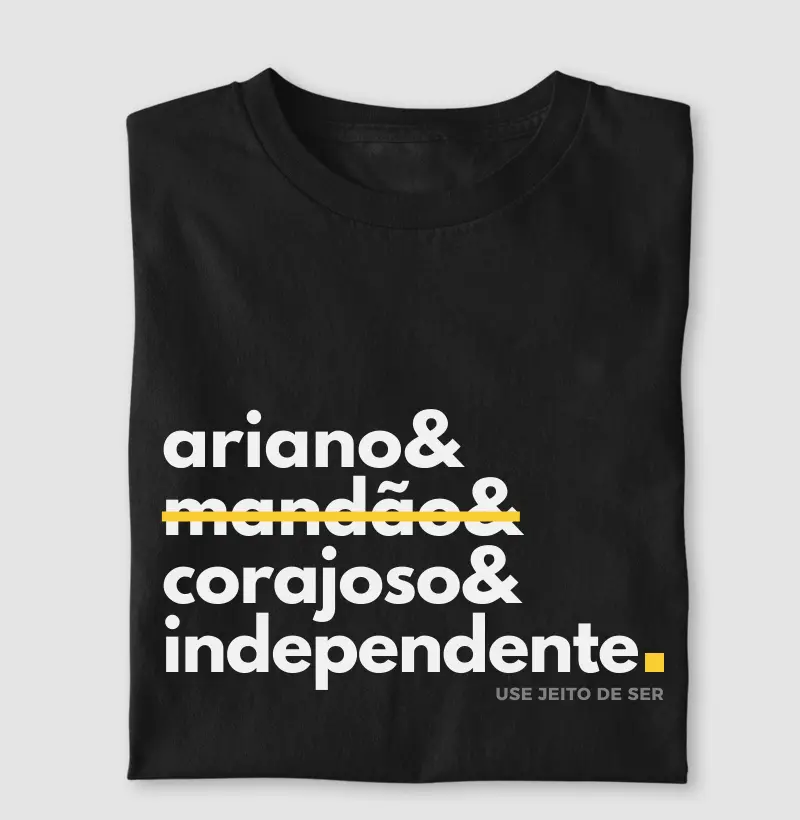 Ariano sim mandão não