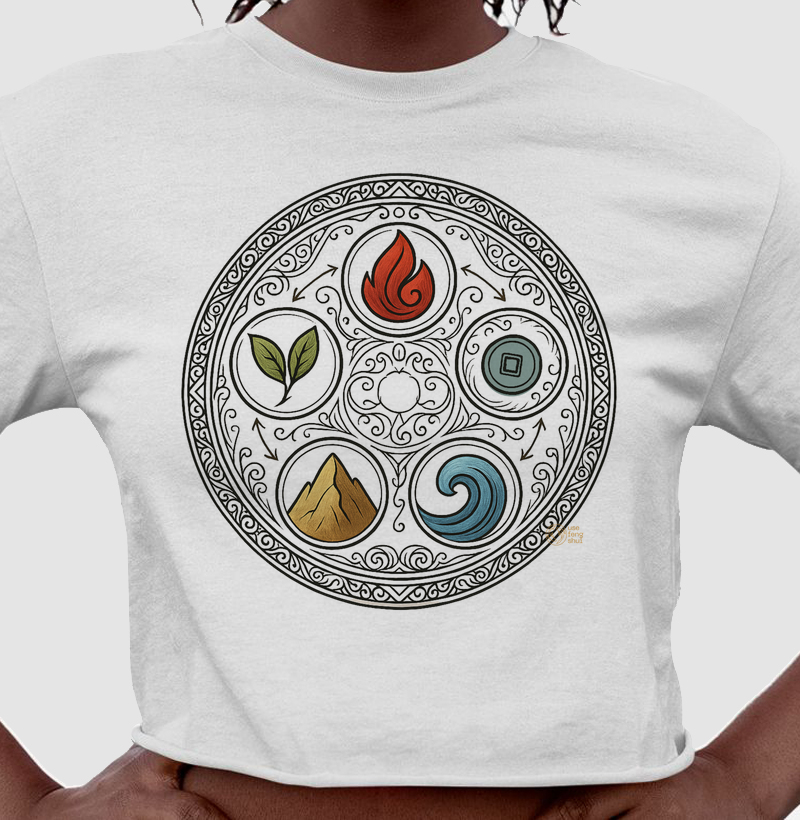 Mandala dos 5 Elementos