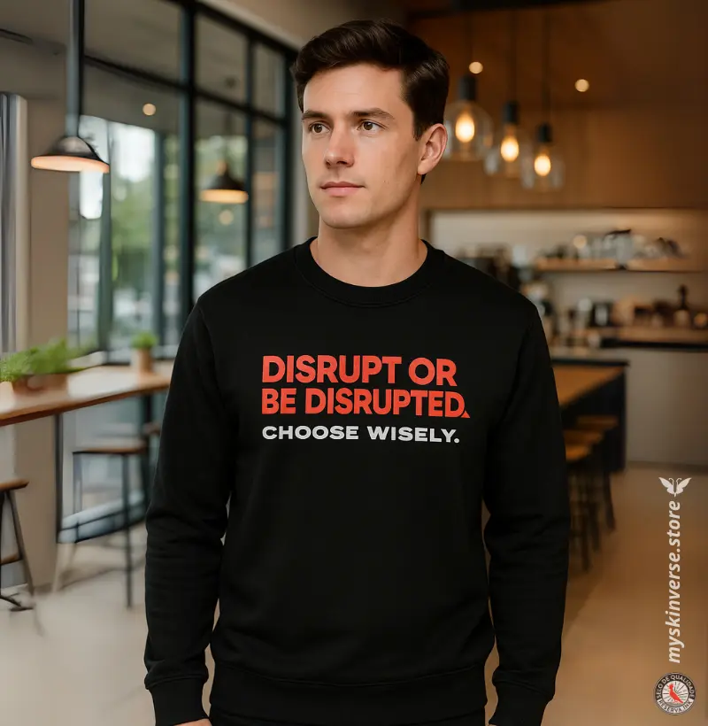 Disrupt or be disrupted.