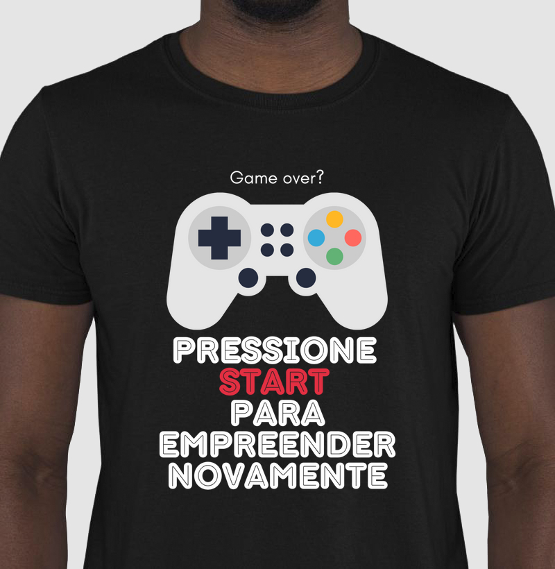 Pressione Start para empreender  - Preta