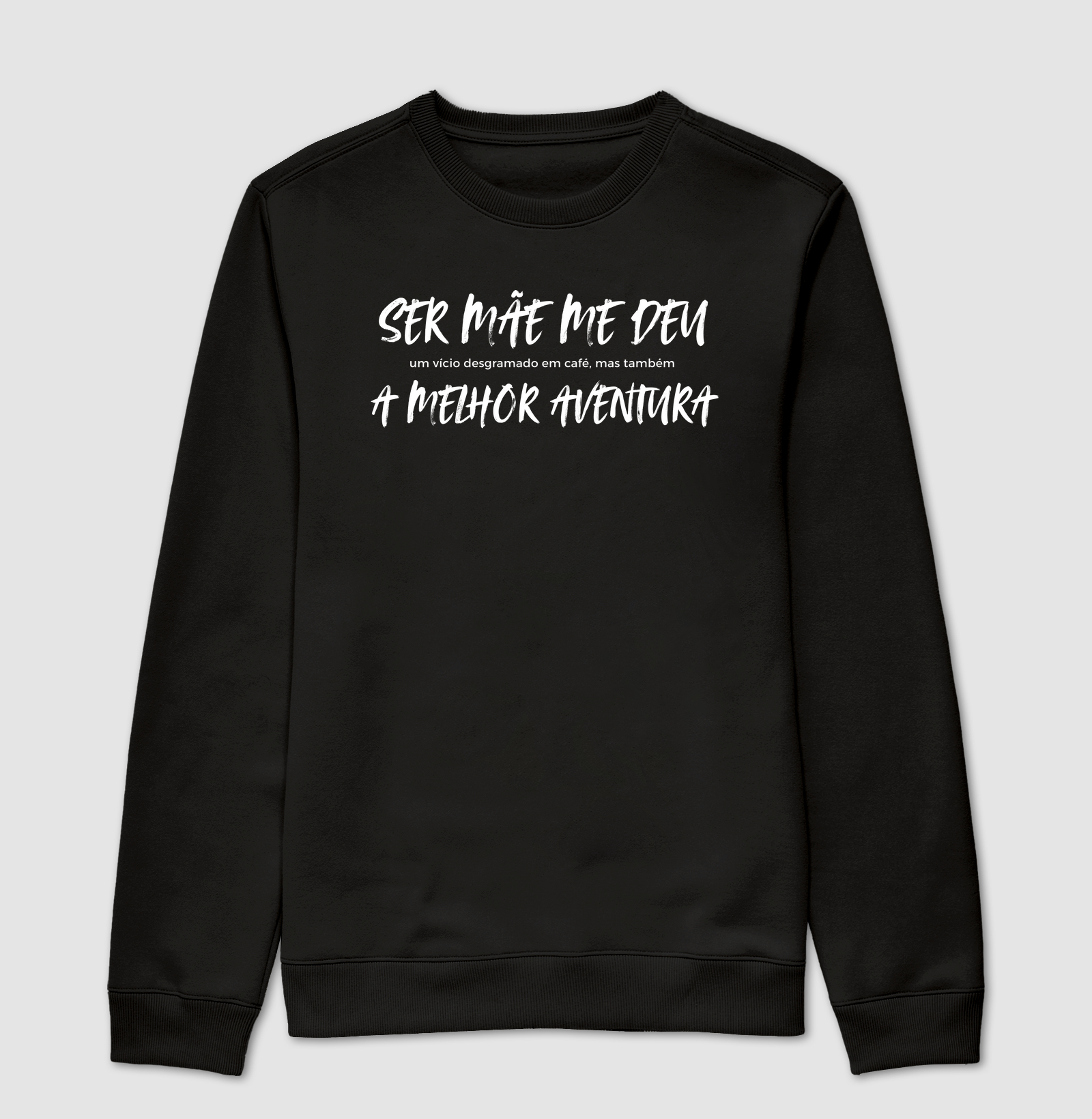 Camiseta Café SER MÃE ME DEU um vício desgramado em café, mas também A MELHOR AVENTURA Camiseta Presente Dia dos Pais