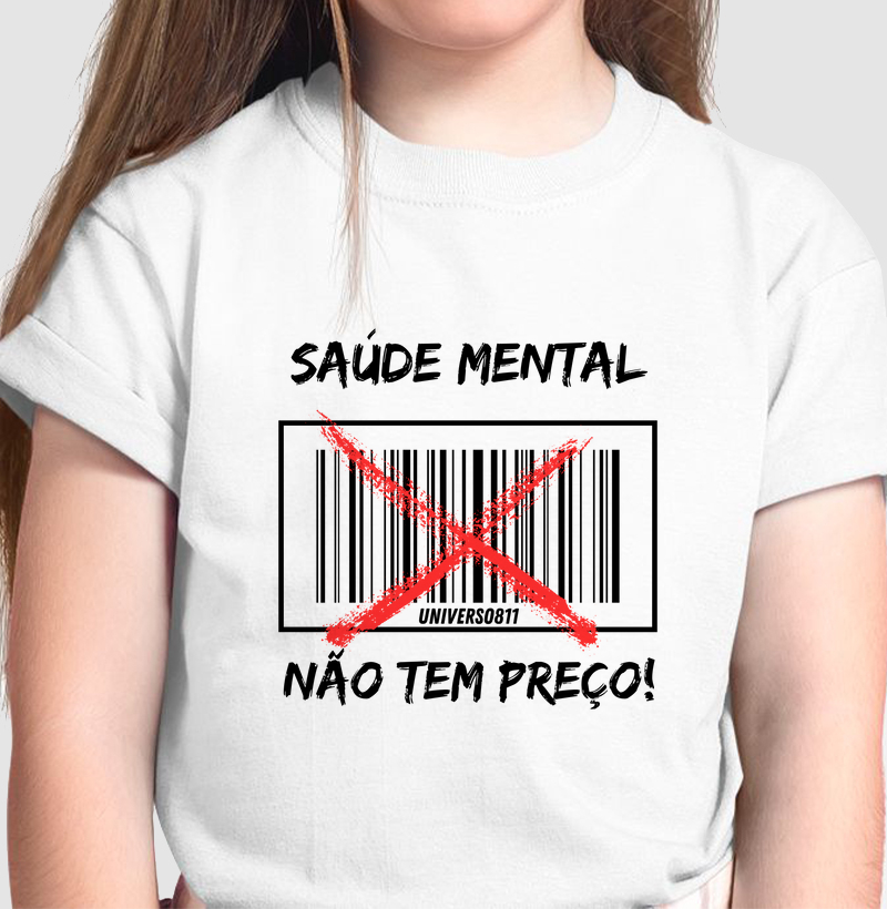 CAMISETA INFANTIL - SAÚDE MENTAL