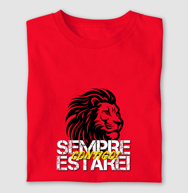 Camiseta Sempre estarei contigo!