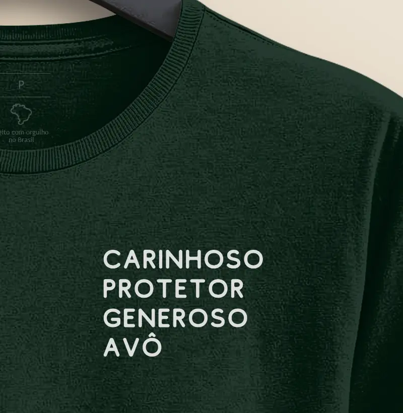 Carinhoso protetor generoso avô