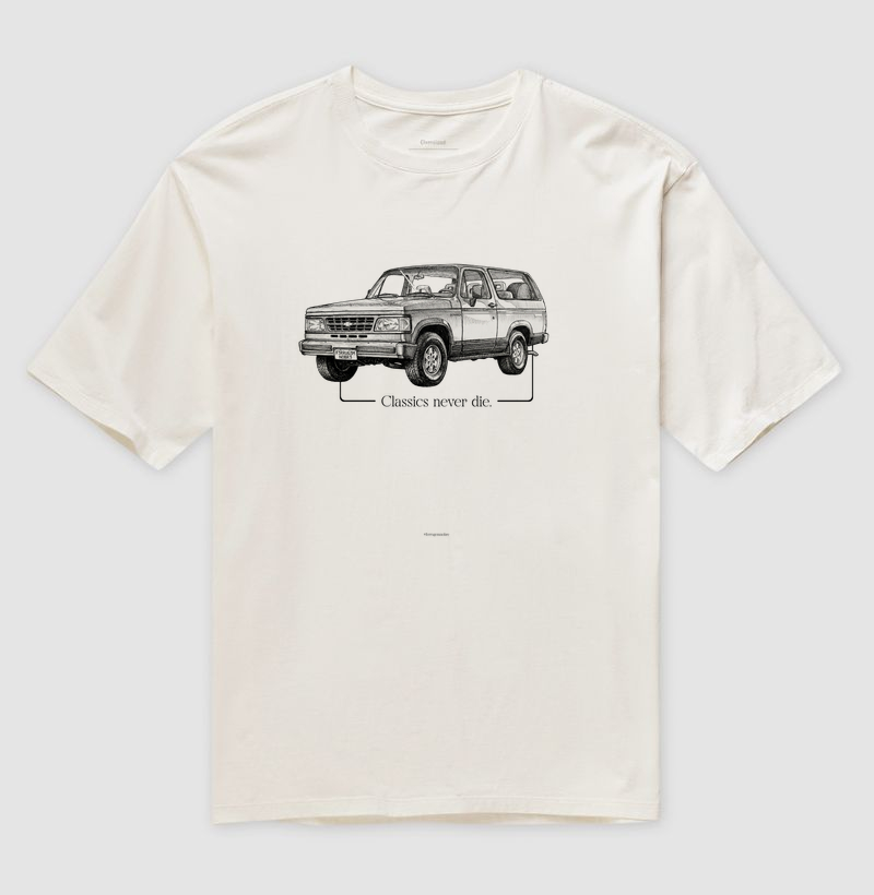 Camiseta Chevrolet Bonanza Custom De Luxe - Ícone dos Anos 90