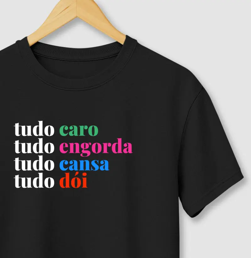 Tudo caro! Tudo dói!