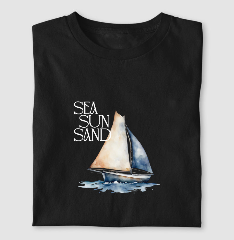 Camiseta Cor - Veleiro