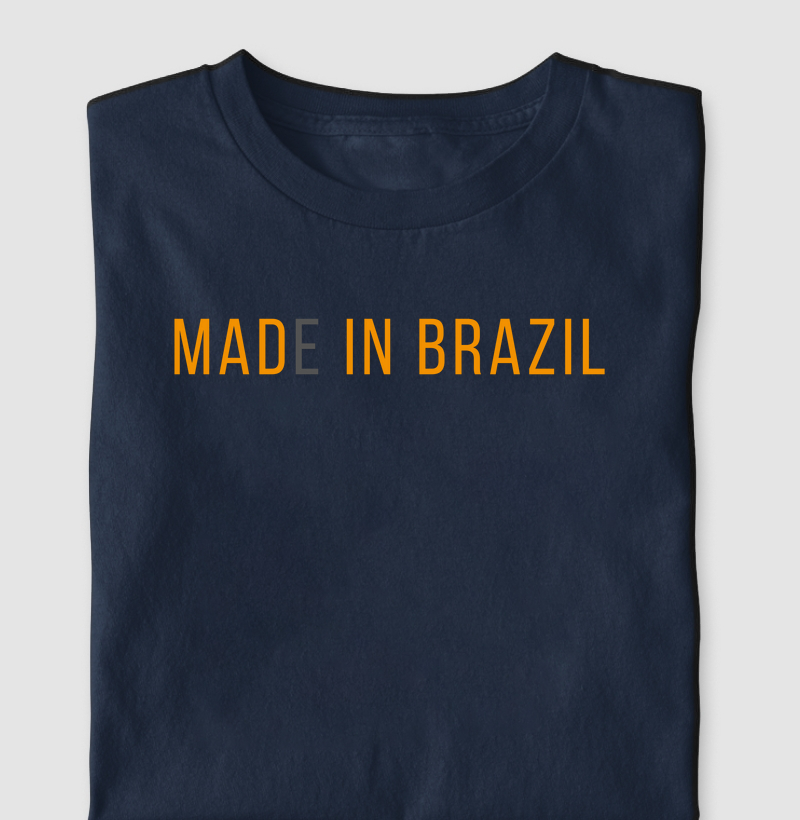 Camiseta MAD(E) BRAZIL