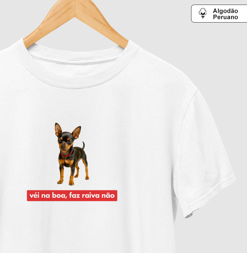 Véi na boa, faz raiva não.