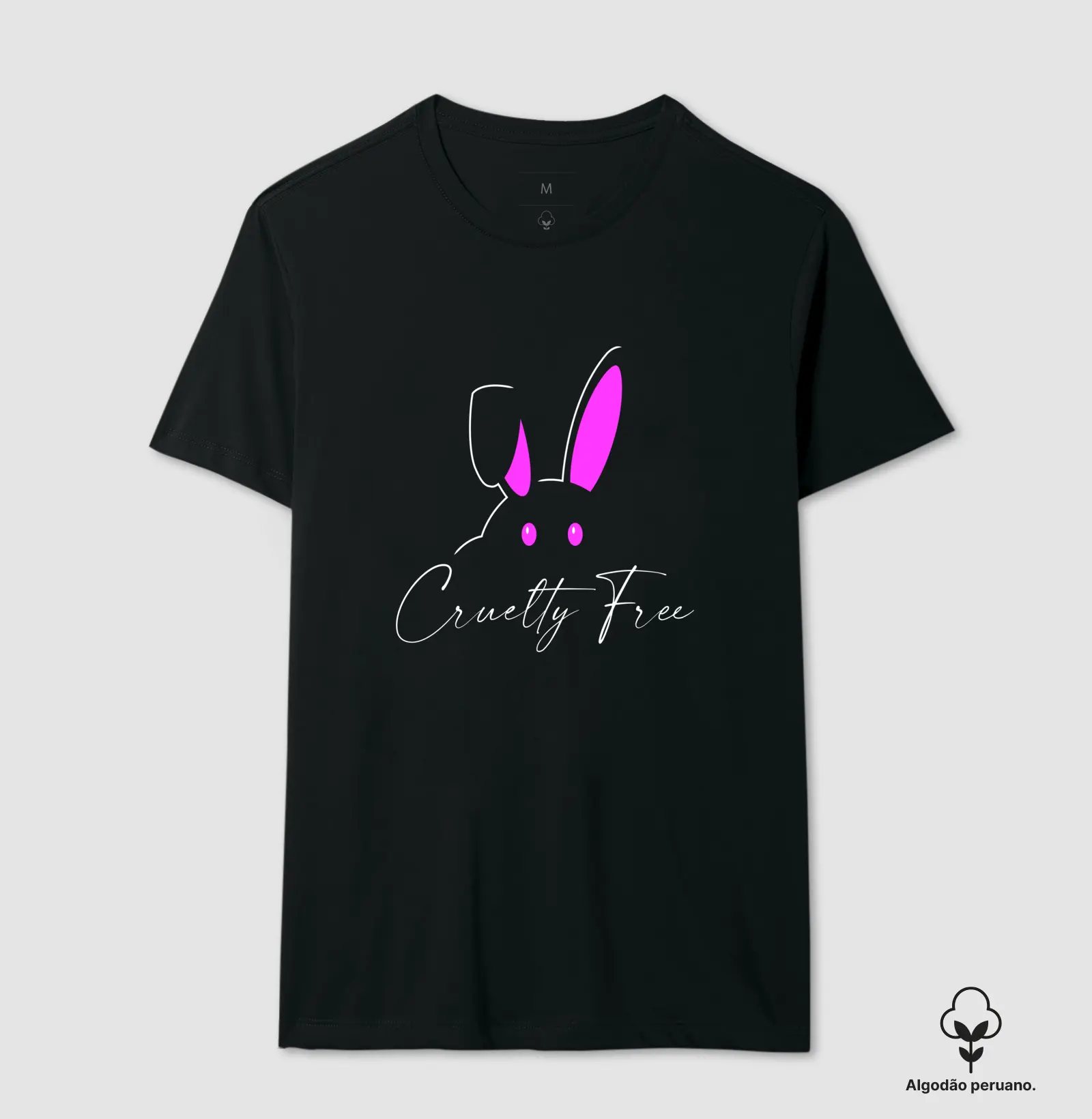 Moleton Hoodie Preto Cruelty Free