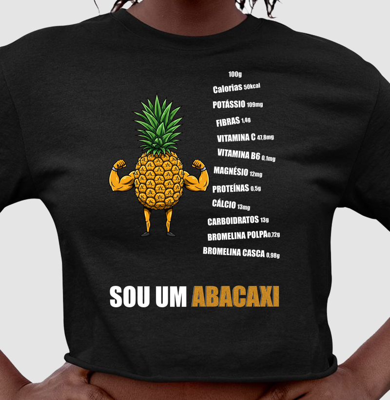 Sou um ABACAXI - Modelos ESCUROS